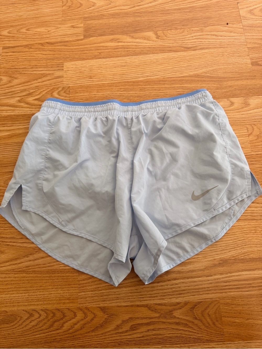 Nike Women's Pale Blue running shorts